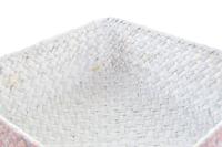 Basket spelset DKD Home Decor Natuurlijke Vezel Mediterrane Boho 26 x 26 x 9 cm 8,5 cm - thumbnail