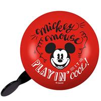 Bel SP staal bell mickey mouse rood - thumbnail