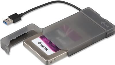 I-tec MYSAFEU313 behuizing voor opslagstations 2.5 HDD-/SSD-behuizing Zwart