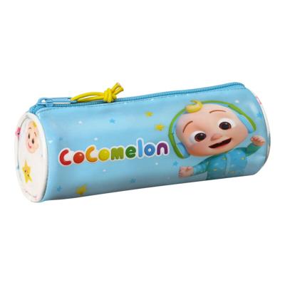 Cilindervormige Schoolpennenzak CoComelon Wit Multicolour (20 x 7 x 7 cm)