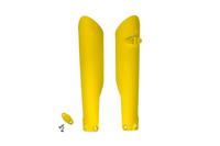 UFO PLAST voorvork bescherming fork protectors ufo husqvarna yellow - thumbnail
