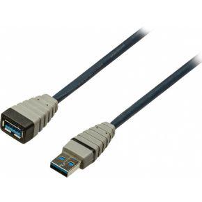 Bandridge BCL5301 USB-kabel 1 m USB 3.2 Gen 1 (3.1 Gen 1) USB A Blauw, Grijs Bandridge BCL5301 USB-kabel 1 m USB 3.2 Gen 1 (3.1 Gen 1) USB A Blauw, Grijs