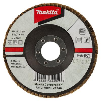 Makita Accessoires Lamellenschuursch. 115x22 K120 - D-28329 Makita Accessoires Lamellenschuursch. 115x22 K120 - D-28329