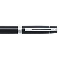 Sheaffer SF-E1931251 Rollerball 300 M Glossy Black Chrome Plated - thumbnail