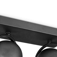 Light depot - LED opbouwspot Nop 2l - zwart - Outlet - thumbnail