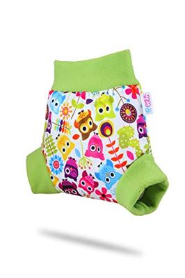 Petit Lulu Optrekbroekje Blije Uilen (Happy Owls) - Maat S (4-7 kilo)