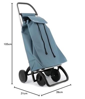 Winkelwagen Rolser saquet ln 4 ruedas mar Blauw 43 L Opvouwbaar
