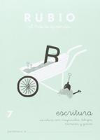 Writing and calligraphy notebook Rubio Nº07 A5 Spaans 20 Lakens (10 Stuks) - thumbnail