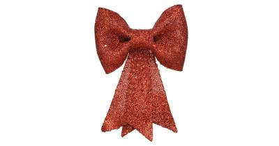 Strik plc hang l7b31h40 cm rood kerstversiering Decoris - Decoris