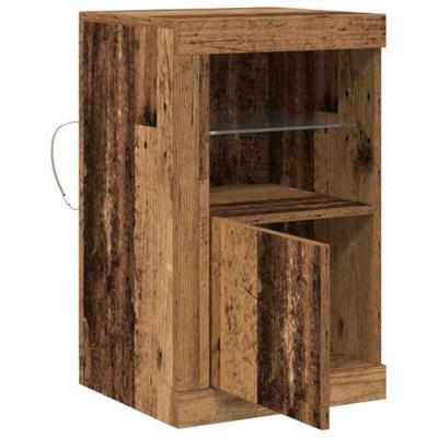 Bijzetkast 2 pcs Oud hout 41 x 37 x 67 cm Bewerkt hout