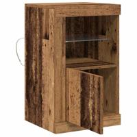 Bijzetkast 2 pcs Oud hout 41 x 37 x 67 cm Bewerkt hout - thumbnail