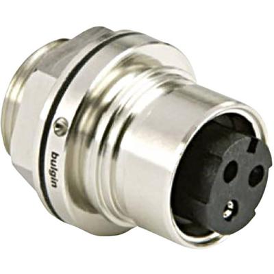Bulgin PXM6012/03P/CR Ronde connector Stekker, inbouw Totaal aantal polen: 2 + PE Serie (ronde connectoren): Buccaneer 6000 1 stuk(s)