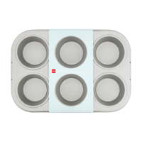 HEMA Muffin Bakvorm - 6 Stuks (grijs) - thumbnail