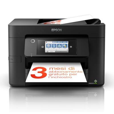 Epson workforce pro wf-4820dwf all-in-one inkjetprinter met faxfunctie (zwart, scannen, kopiëren, faxen, lan, wi-fi)