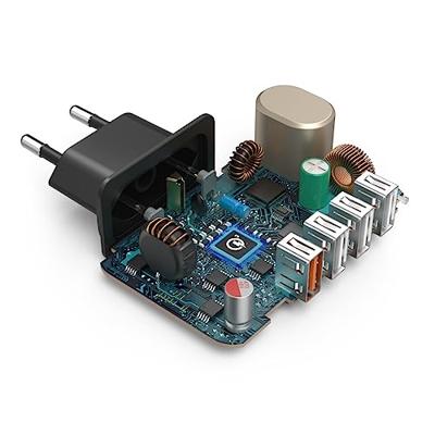 Hama Snellader 4 Poorten Qualcomm® 3.0 4x USB-A 33 W Zwart - thumbnail