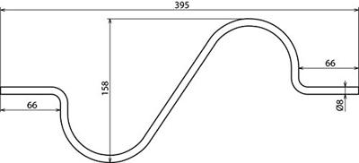 DEHN DS 8 L395 AL Expansiestuk 1 stuk(s)