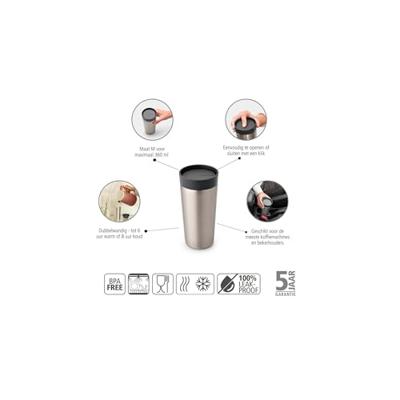 Brabantia make en take isoleerbeker medium 0.36 liter