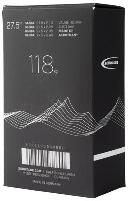 Schwalbe binnenband aerothan av21e+ 27½" 54/62-584 av 40mm