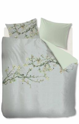 Beddinghouse Beddinghouse x Van Gogh dekbedovertrek Blossom grijs 200x200/220