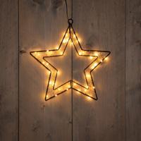 B.O.T. Outdoor Black Star 30X30,5 cm40Led Classic kerstverlichting Anna's Collection - Annas collection - thumbnail