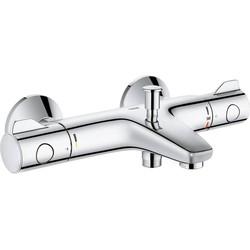 Grohe Grohtherm 800 thermostatische badkraan chroom Grohe Grohtherm 800 thermostatische badkraan chroom
