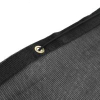 Aanhangwagennet 1,5x2,2 m HDPE zwart - thumbnail