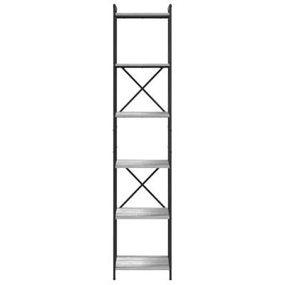 Boekenkast Grijs sonoma 40 x 30 x 188 cm Bewerkt hout