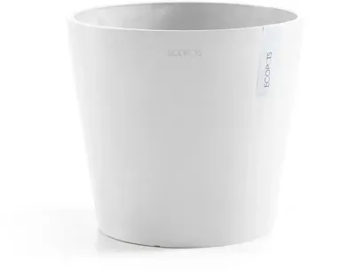 Ecopots Amsterdam Puurwit Ø30 x H26,3 cm