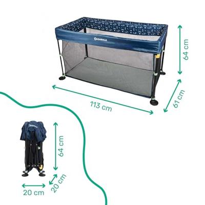 Paraplubed Easy Clip BADABULLE blauw Paraplubed Easy Clip BADABULLE blauw