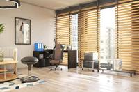 Hoekbureau Lex - zwart - 136x68x75 cm - thumbnail