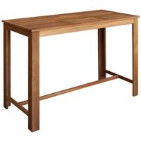 Bartafel 150x70x105 cm massief acaciahout - thumbnail
