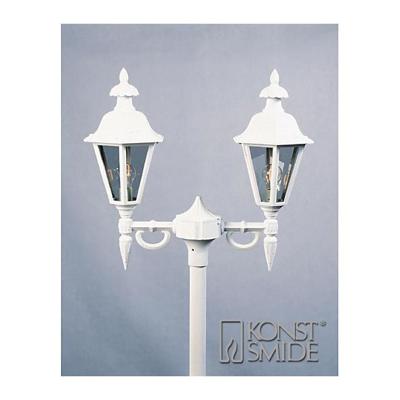 Lantaarnlamp Pallas 2-lichts 60.5 cm matwit E27