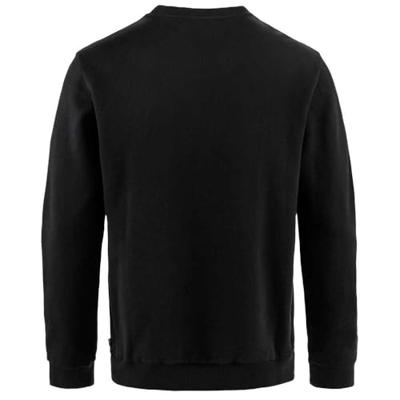 Fjallraven Logo Sweater Heren Black XL