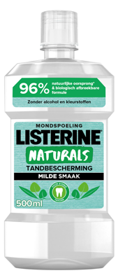 Listerine Naturals Tandbescherming Mondspoeling Listerine Naturals Tandbescherming Mondspoeling