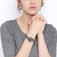 Fossil Dames Georgia Three-wijzer dag-datum Rosegoudkleurig roestvrijstalen horloge ES3077 - thumbnail