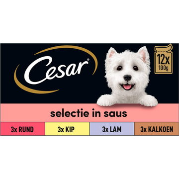 Cesar Selectie in Saus 12 x 100 g bij Jumbo