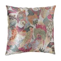 Kussen vogels - multikleur - 45x45 cm - thumbnail