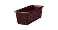 Balkonbak standaard bruin 40 cm - thumbnail