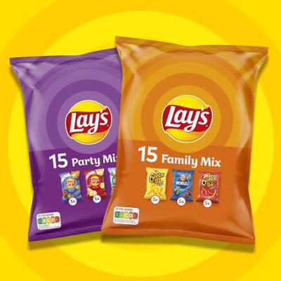 Lay's - Family Mix (3 smaken) - 15 Minizakjes