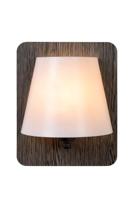 Lucide IDAHO - Wandlamp - 1xE14 - Grijs - thumbnail