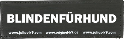 Julius-K9 label - Blindenfürhund
