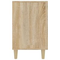 Dressoir 100x36x60 cm bewerkt hout sonoma eikenkleurig - thumbnail