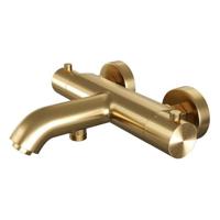 Brauer Gold Edition Badkraan - gladde knop - PVD - geborsteld goud 5-GG-229 - thumbnail