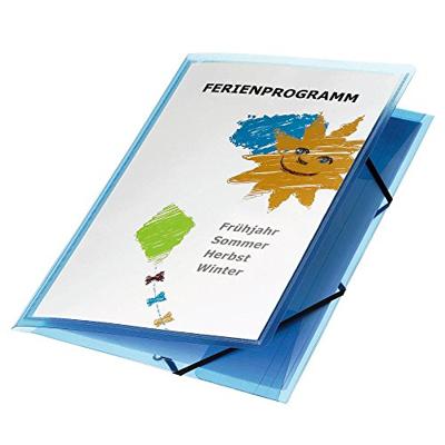 Elastomap oxford polyvision a4 incl insteektas bl | 12 stuks