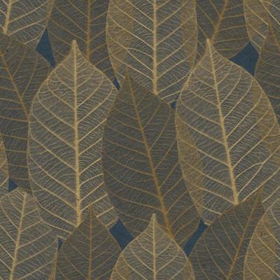Decoprint Herbarium Behang met grote bladeren - HE27252