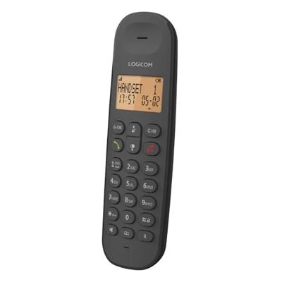 Logikom DECT ILOA 150 Solo vaste telefoon, zwart, zonder antwoordapparaat