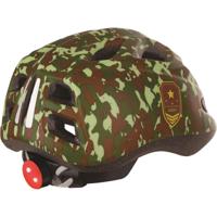 Kinderhelm Polisport Army S (52-56 cm) - met led verlichting - thumbnail