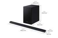 Samsung Ultra Slim Soundbar HW-S711GD Surroundsysteem Zwart Bluetooth, Dolby Atmos, WiFi, Wandbevestiging, Spraakbesturing - thumbnail