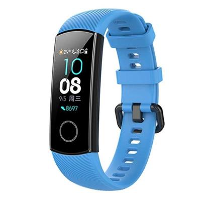 Slimme horloge siliconen polsband horlogeband voor Huawei Honor Band 4 (hemelsblauw)