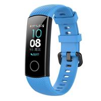Slimme horloge siliconen polsband horlogeband voor Huawei Honor Band 4 (hemelsblauw) - thumbnail